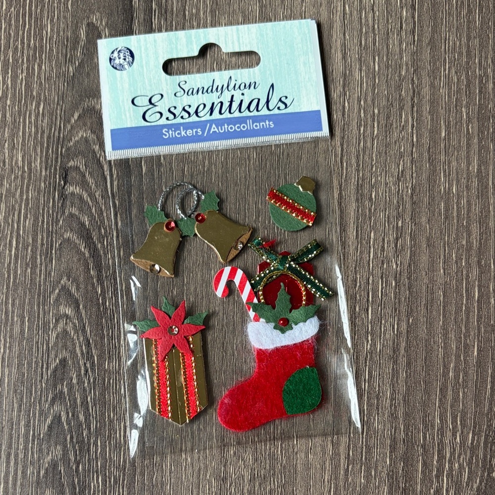 ❤️$5 Sandylion Essentials Christmas Stocking Stickers